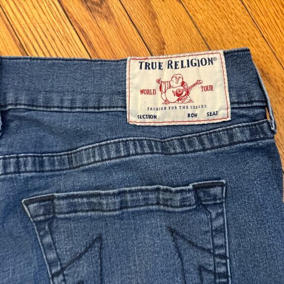 True Religion Mens Jeans, 38x32 - Relaxed Straight "Ricky" - Picture 8 of 16